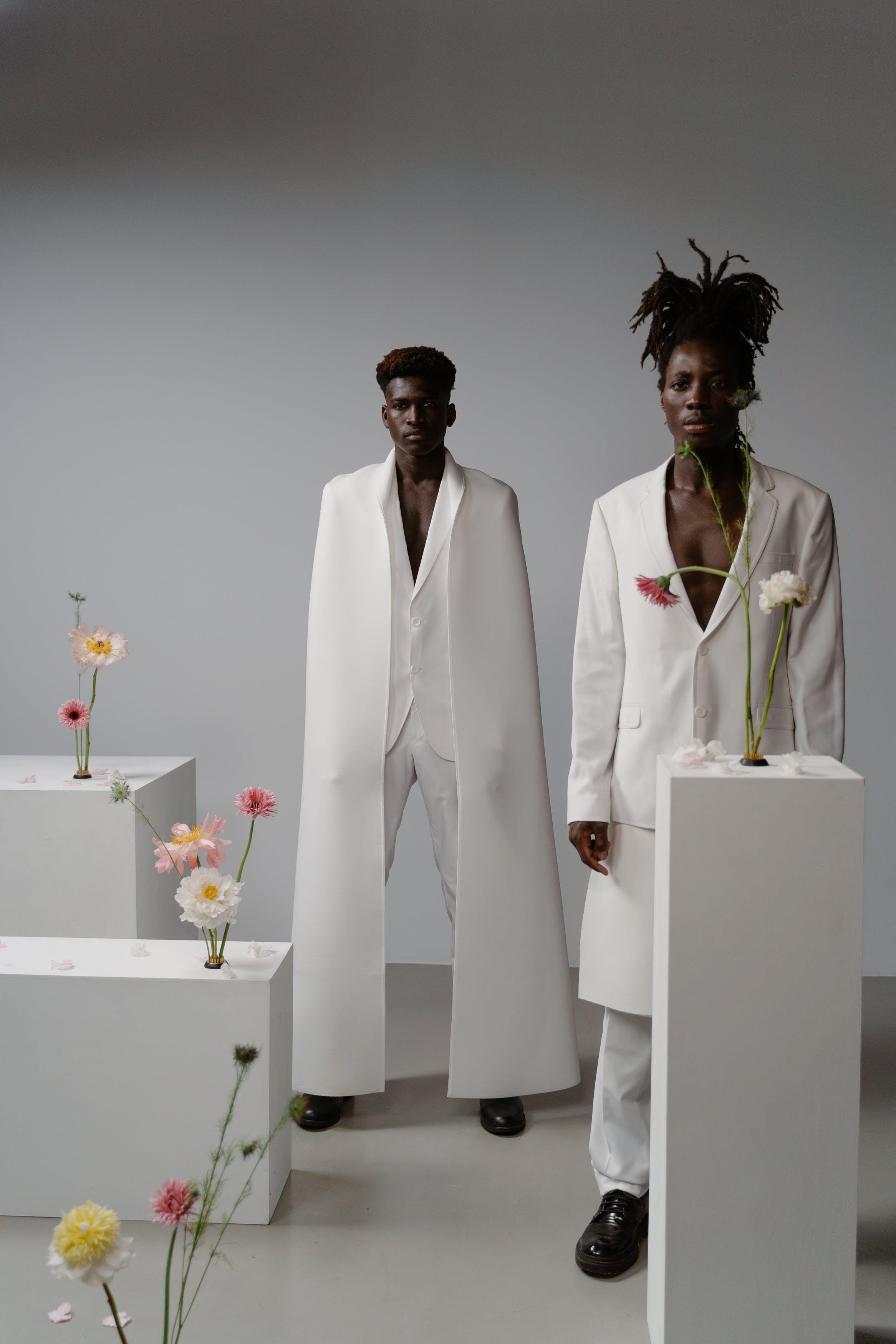 2 Male African Models